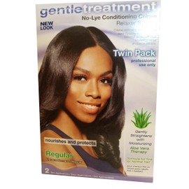 Gentle Treatment No Lye Relaxer Twin Pack Kit Regular