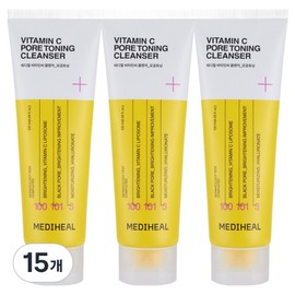 Mediheal Pore Toning Vitamin C Cleansing Foam, 120ml, 15 pieces / 메디힐 모공토닝 비타민씨 클렌징폼, 120ml, 15개