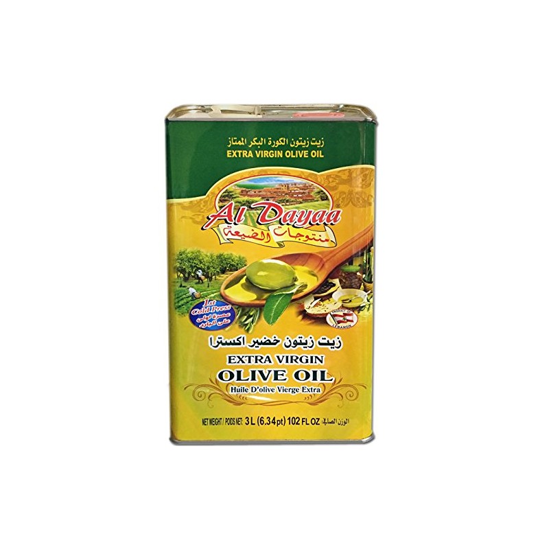 Al Dayaa - Extra Virgin Olive Oil, 3L (102 fl