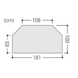 Gray Wheelchair Cover; Standard: For Standard Vehicles