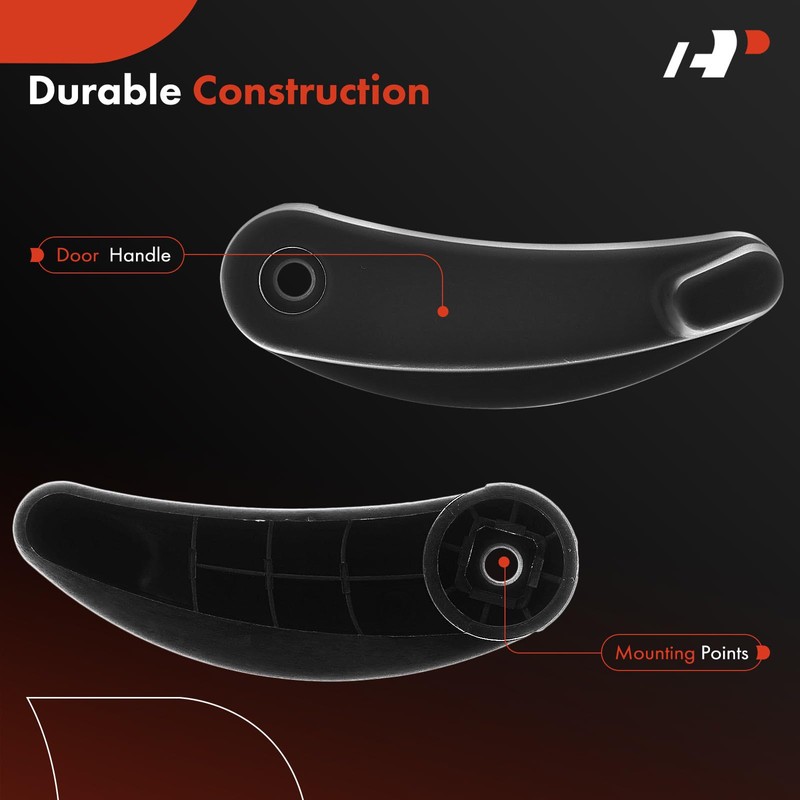 A-Premium Left Rear Cargo Interior Door Handle Compatible with Ram