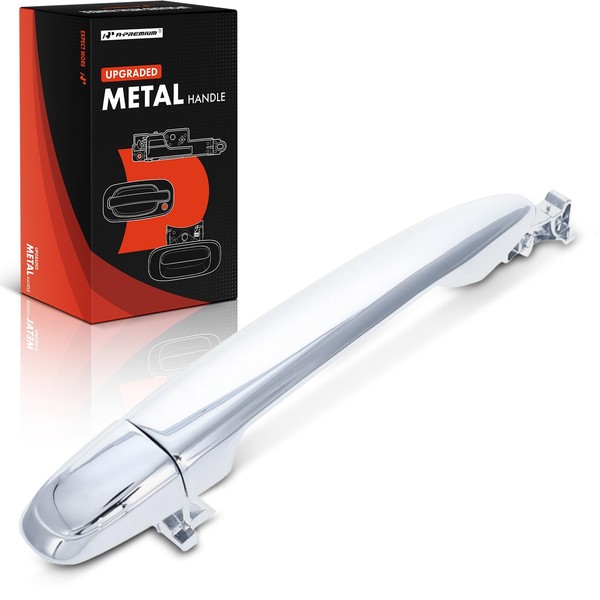 A-Premium Front Passenger Side Upgraded Metal Exterior Door Handle Compatible
