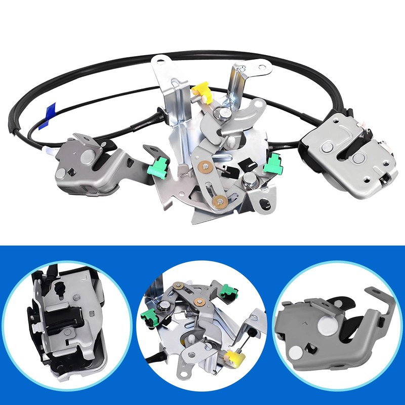Left Driver Side Rear Door Latch Lock Cable Assembly Extended