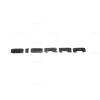GMC 2019 - 2025 Matte BLACK GMC SIERRA LETTER Replacement