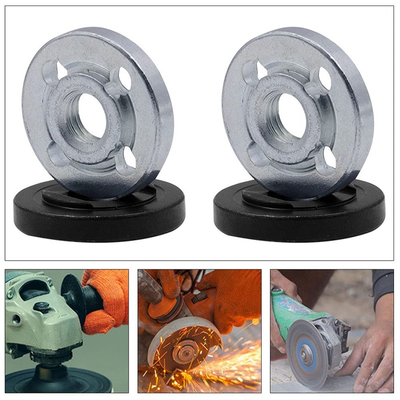 3 Pair Metal Inner Outer Flange Accessories Angle Grinder Flange