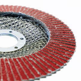 10 Stück SBS Fächerscheiben ø 125 mm Korn 120 Braun Schleifscheiben Schleifmop