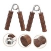 Abaodam 1 Pair Heavy Strength Wooden Finger Exerciser Durable Hand