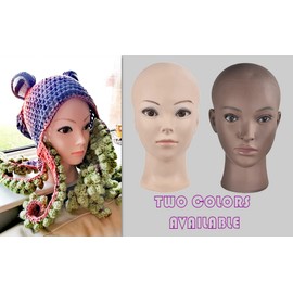 Mannequin-Kopf, weiblich, ohne Haare, Übungskopf für Perückenherstellung und zum Ausstellen von Perücken, mit Tischklemme