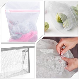 Yolev White Mesh Fabric 160x150cm Net Fabric Lightly Stretchy Mesh Material Polyester Sheer Tulle for Sewing Backpack Pocket DIY Crafts Netting Shopping Bag Clothes