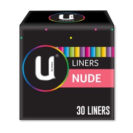 U by Kotex Nude Liners White 30 Pack
