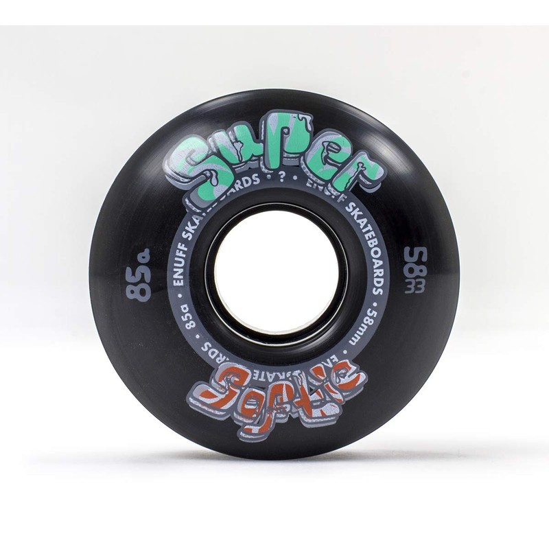 Enuff Skateboards Super Softie Wheels Unisex Adult Unisex ENU540 Black