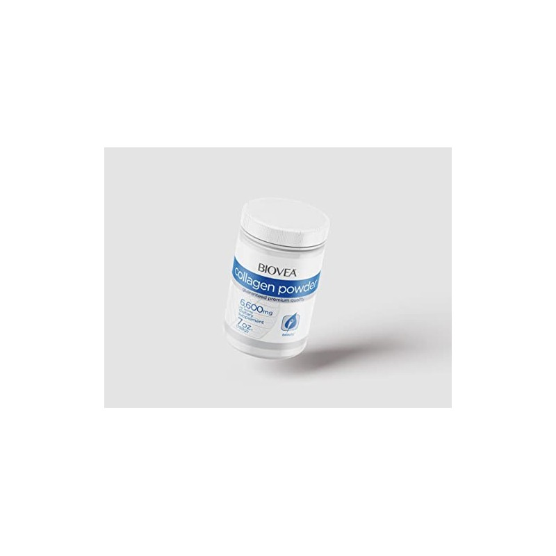 BIOVEA PÉPTIDOS DE COLÁGENO EN POLVO 6,600mg (7oz) 198g