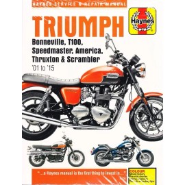 2001-2015 Triumph Bonneville T100 Speedmaster Thruxton Service Shop Manual 10365
