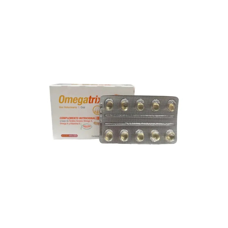 Omegatrix Ácidos Grasos Omega 3 Y 6 Para Perro