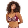 Sans Complexe Women's Capucine Full Coverage Bra, Rhododendron Red and