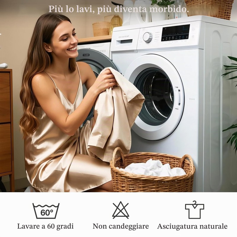 ATsense Federe Cuscino Letto 40x40 cm, Set di 2, 100%