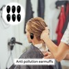 TEAONE Ear Covers, 10 PCS Black Reusable Earmuffs for Beauty,