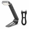 USB-C Rechargeable Clip-On Book Light, 3 Color Temperatures & 5