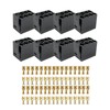 8 Set Rocker Switch Plug Socket with 6.3mm Female Spade