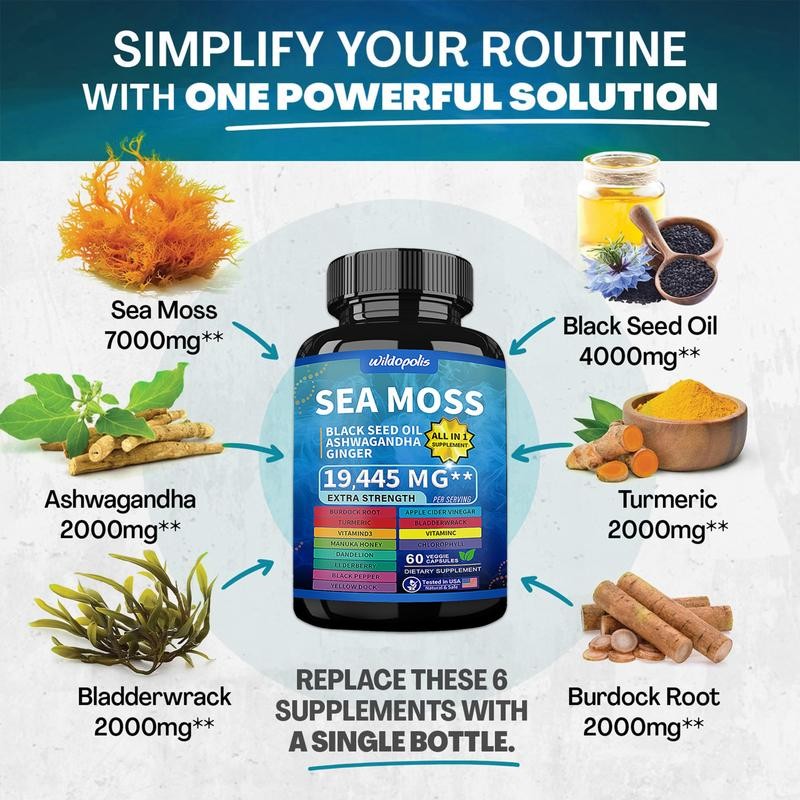 Dynamic Vitality Bundle - Wildopolis Sea Moss & Shilajit Supplements