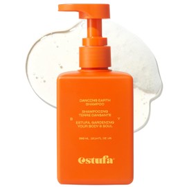 ESTUFA Dancing Earth Shampoo – Korean Vegan, Silicone-Free Shampoo for Scalp Purification and Hair Growth with Moisturizing Amino Acids - Floral Woody Fragrance for Women and Men, 10.1 fl.oz.