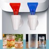 Lovelysp Water Cooler Faucets Taps Blue and Red Leak Proof