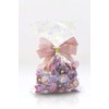Italpak Transparent Bags Bubbles Polypropylene, Purple, 15 x 25 cm