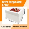 XLKIB XLKIB 8 Pack Cake boxes 12 inch12x12x8 inch Cake