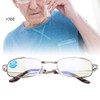 Folding Metal Anti Blue Rays Presbyopic Glasses Visual Fatigue Relief