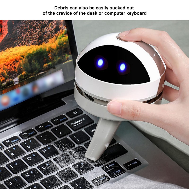 Desktop Vacuum Cleaner Mini Handheld Portable Detachable Vacuum for Cleaning