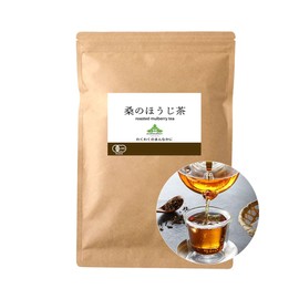 Wakuwakuen Mulberry Roasted Tea Bag (100 Packs) Made in Japan, Mulberry Leaves, Roasted Tea, Mulberry Tea, Mulberry Leaf Tea, Caffeine-free, Organic JAS Organic, No Pesticides, Additive-Free