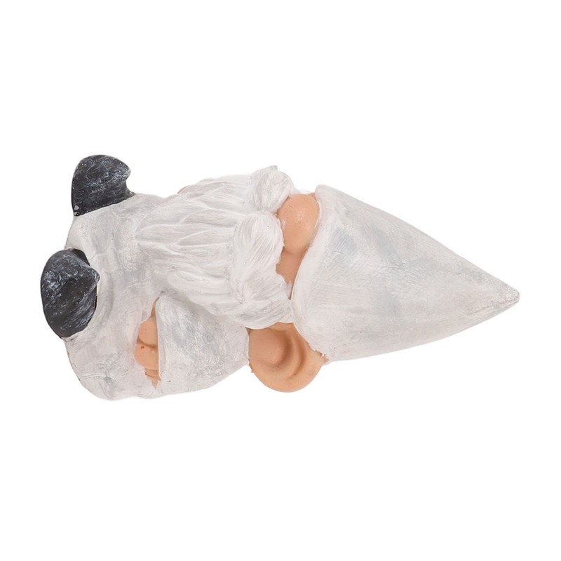 Garden Gnome Resin Structure Stable Bottom Retro Style Gnome Figurine