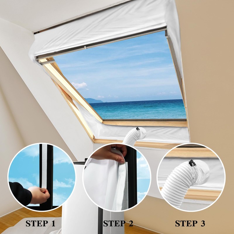 Landrip Air Conditioning Window Seal, Window Seal for Mobile Air