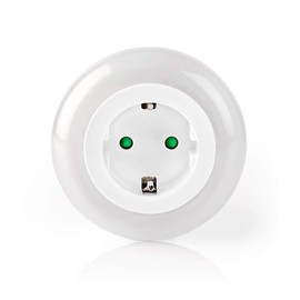 NEDIS Plug-in LED Night Light Motion Sensor Day/Night Sensor 3680W 10lm