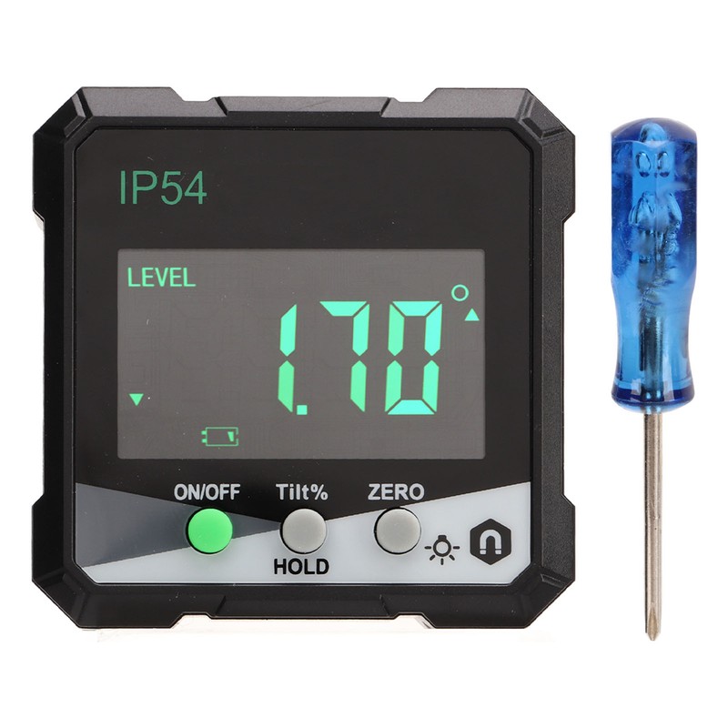 Digital Inclinometer Protractor Magnetic Angle Finder Gauge Measuring Tool for