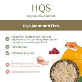 almo nature HQS Supportive Indoor Shredded HQS Chicken Formula in Gravy Wet Cat Food, 1.77-oz can, case of 6