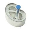 Patisse Cookie Plunger Cutter Pretzel 6 cm, Tin, Multi Colour,