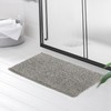 Poligono Bathroom Rug, Non-Slip, Washable, Microfibre Absorbent Bath Mat, Shower