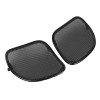 Unbranded Black Front Speaker Mesh Grill Covers For Harley Road