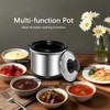 Mini Slow Cooker, 0.65 Qt Capacity small slow cooker, Ceramic