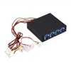 PC Fan Controller, DC 12V 4-Channel Computer Fan Speed and