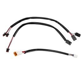 Prewired 14" Extended CAN-Bus Wire Harness & 10" TBW Throttle by Wire Handlebar Extension Kit for Harley 2016-Up Touring and Softail Models