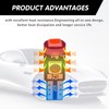 20PCS Led Bulb Dash Lights, T5 37 74 LED Bulb