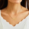 RWQIAN Angel Number Gold 7777 Necklace For Women,Dainty Gold Plated