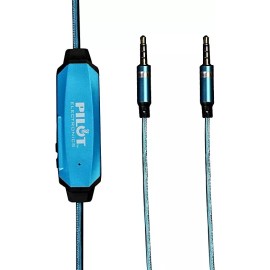 Pilot Electronics EL-1301BWK Auxiliary Music Sync Audio Cable, 3.5mm, Green