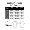 Elesomo - Camisetas básicas de verano con cuello en V