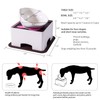 WZ PET Raised Ceramic Dog Feeding Bowl,Adjustable Elevated Dog Bowls