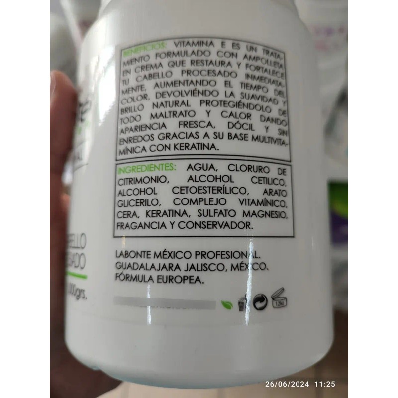 Vitamina E Keratina La Bonté