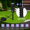 K KASONIC - 24 Hour Outdoor Stake Timer, 6 Outlets