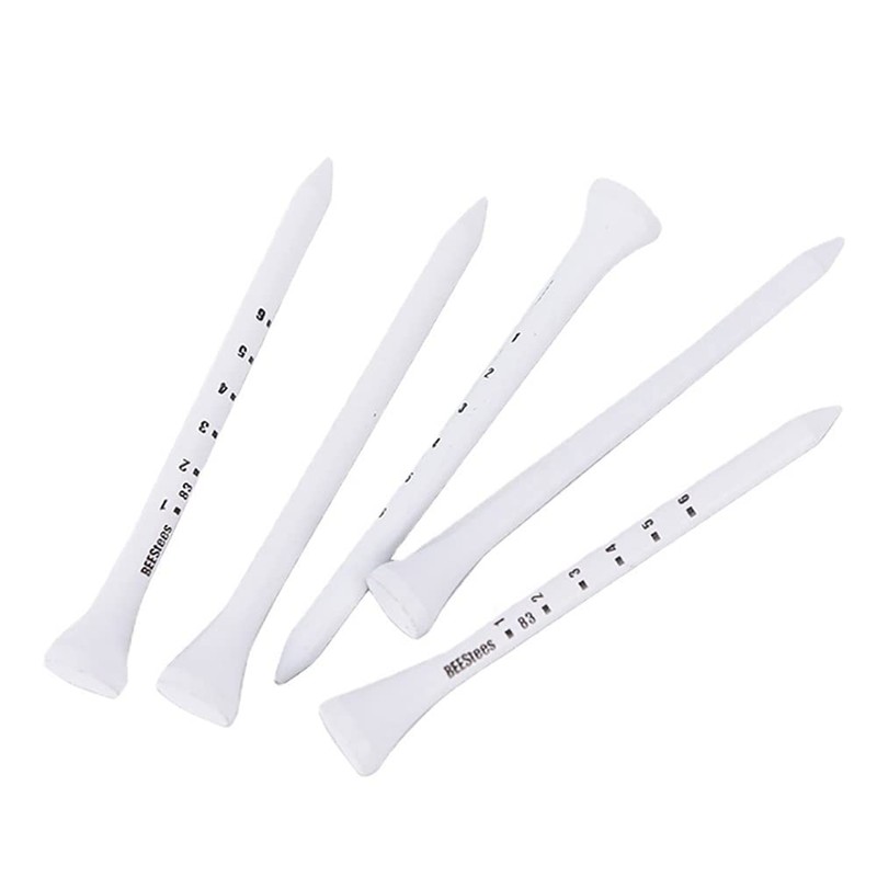 Dovhmoh 100pcs Golf Tees Wood Long Tall Golf Tees 83mm